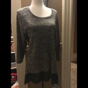 Casual soft to the touch blouson